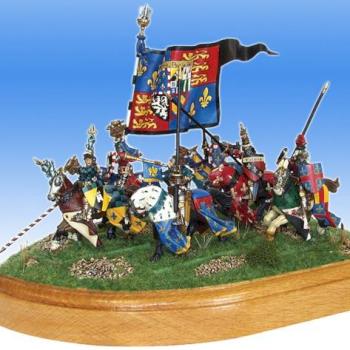 unité de chevaliers gold  Gd France 2003 by coyote63