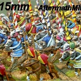 15mm french knights by Aftermath15mm
