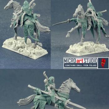 Wood Elves Mounted Lord #1 by vandoc