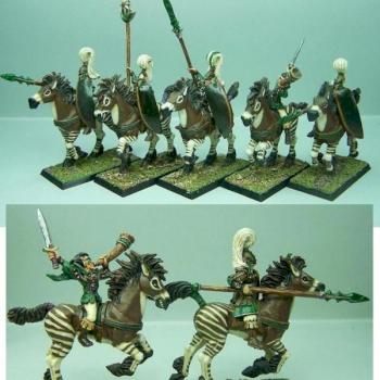 Cavaliers Elfes Sylvains by sceolan