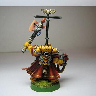 Space Marine Captain by Komrad