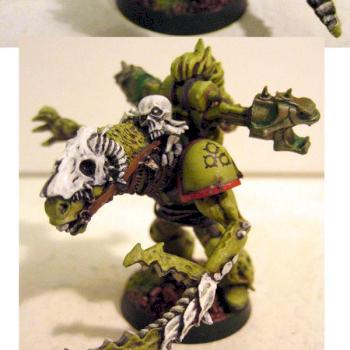 Nurgle Possessed Chaos Space Marine by joppe