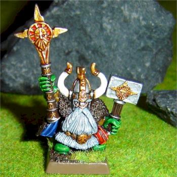 Warhammer Dwarf Runesmith, Kragg the Grim by Rahab