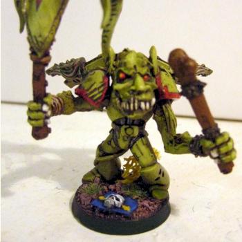 Nurgle Possessed Chaos Space Marine by joppe