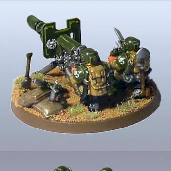 Imperial guard heavy support by sergeant sharpe