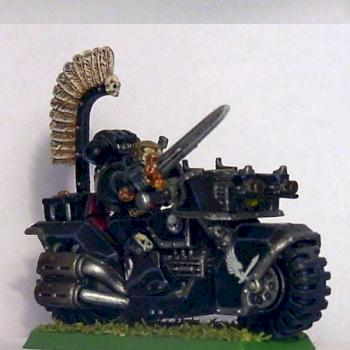 Space Marine biker by sergeant sharpe