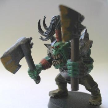 Ork with axe by SzurixHUN