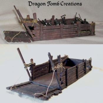 LOTR Orc boat by DragonTombCreations