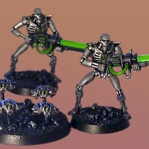 Necron warriors by sergeant sharpe