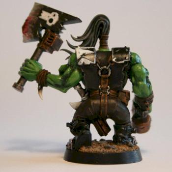 White Dwarf Ork Boss - Zorlak by porkchopexpress