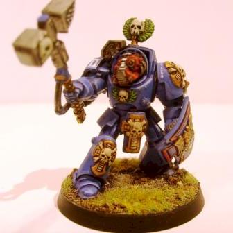Ultramarines Terminator Veteran Sgt. by Conley