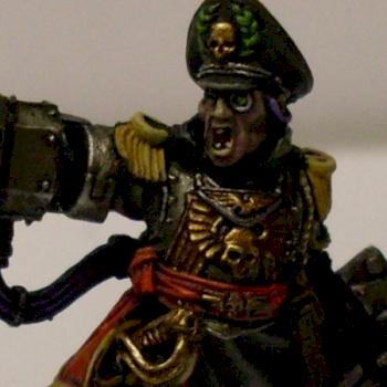 Commissar Yarrick Close Up by millsmini