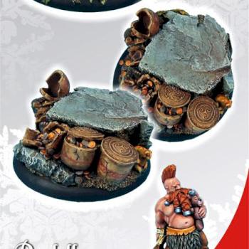 Scenic Bases from Scibor Monstrous Miniatures by Scibor