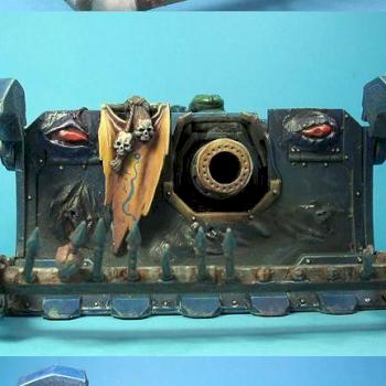 Thousand Sons Vindicator Siege Tank by Joarmurel