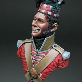 1/10 bust Private,78th Highlanders by caomao777