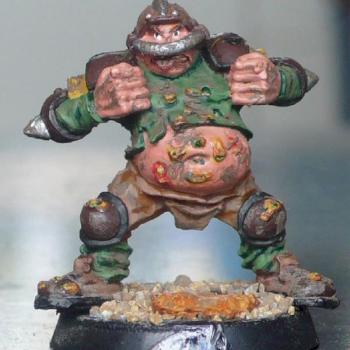 Bilerot Vomitflesh - Blood Bowl Human Mutant by Sparkles