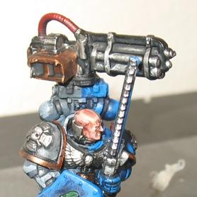 Void_Knight Tech Marine with Huge Blaster Thingy by cody5462