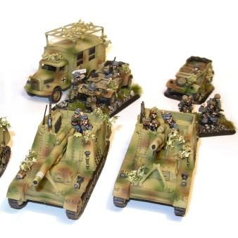 Hummel battery (flames of war, 15mm) by Heresy