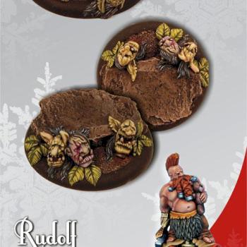 Scenic Bases from Scibor Monstrous Miniatures for 54mm by Scibor