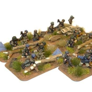 Fallschirmjager mortar (flames of war, 15mm) by Heresy