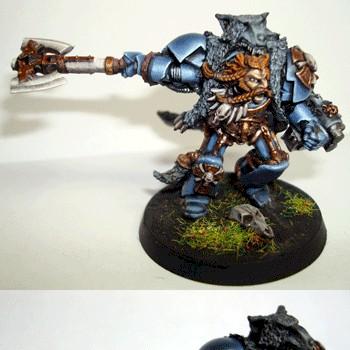 Logan Grimnar Space Wolf by Elven Sentinel