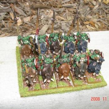 Orc Boar Boyz by terryanddeidra