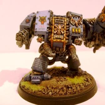 Space Wolves Dreadnaughty by Conley