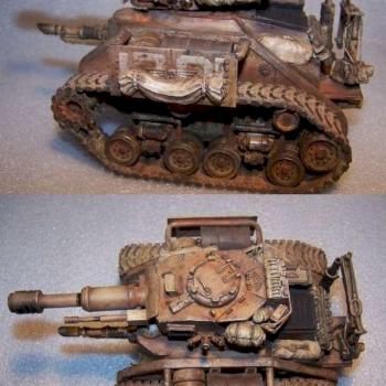 Desert Tallarn Leman Russ by DuNcAnperson