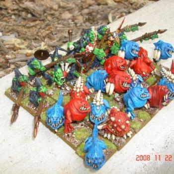 Squig Herds by terryanddeidra