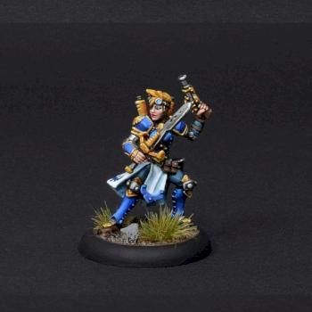 Cygnar Female Journeyman Warcaster by BloodyBeast.com