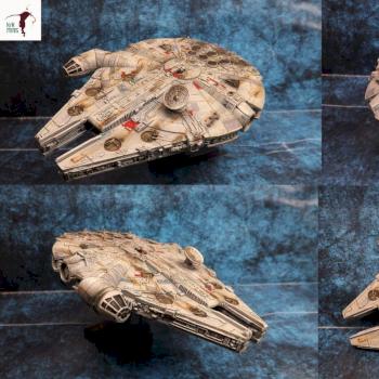 Millennium Falcon by KRK Mini Painting Studio
