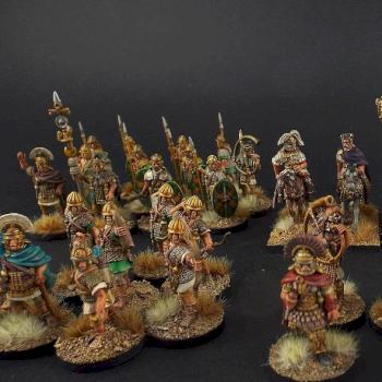 28mm Aventine Miniatures - Early Imperial Romans by avalonindustries2040