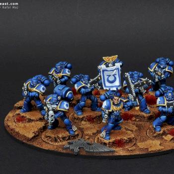 Space Marines Ultramarines Tactical Squad by BloodyBeast.com