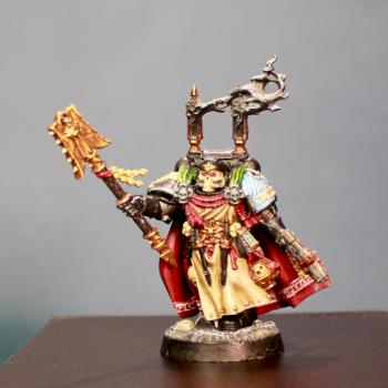 Dark Angels Chaplain Interrogator by Lickadoo