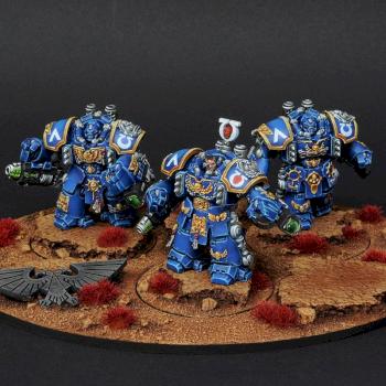 Space Marines Ultramarines Centurion Devastator Squad by BloodyBeast.com