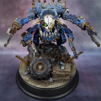 Ork Deathskulls Deff Dread 1 by Old Mini Junky
