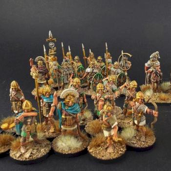 28mm Aventine EIR Update The Troops begin to gather. by avalonindustries2040
