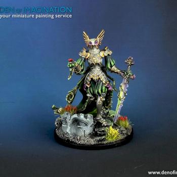 Flower Knight by DEN of IMAGINATION