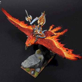 Flamespyre Phoenix With Anointed of Asuryan by BloodyBeast.com