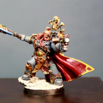 Space Wolves Krom Dragongaze by Lickadoo