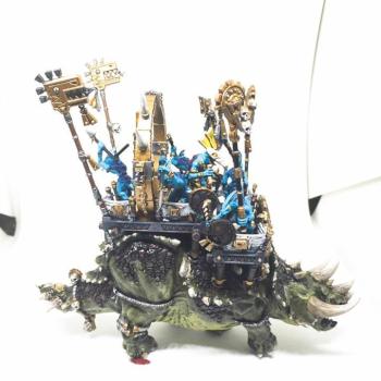 Stegadon Engine of Gods by pope05101978