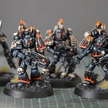 Legion of the Damned squad. by Matricry