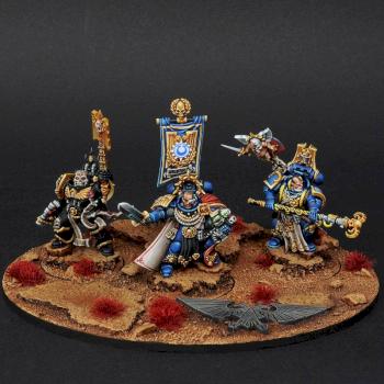 Space Marines Ultramarines Commanders by BloodyBeast.com