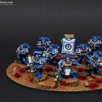 Space Marines Ultramarines Tactical Squad by BloodyBeast.com