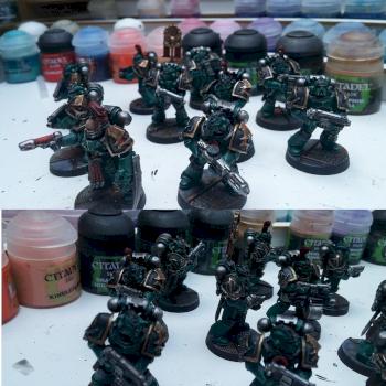 Sons of Horus squad by wastedawn