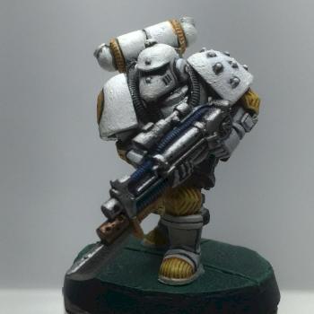 Anniversary Space Marine by King of Evilness