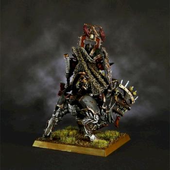 Lord of Khorne on Juggernaut by tousgeo