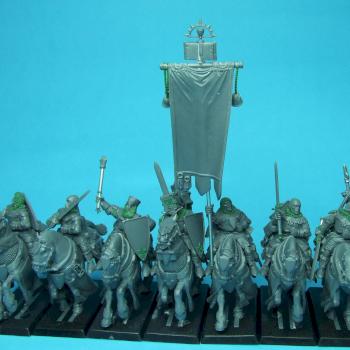 Bretonnian Questing Knights Unit (Converted) by thistledoo minis