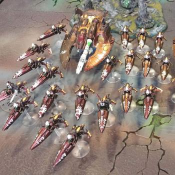 Chameleon Eldar Army by GreyJedi