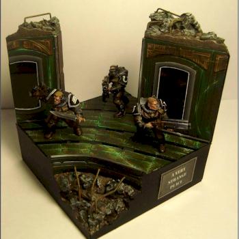 Scouts diorama - A very strange place by Comte de Foix